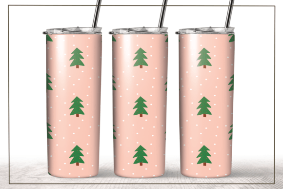A Crafts Graphic Designer's Review: Christmas Trees PNG for Tumblers