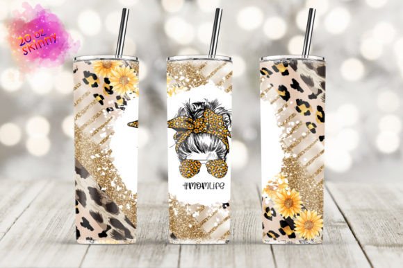 Crafting with the Mom Life Sunflower Tumbler Graphics