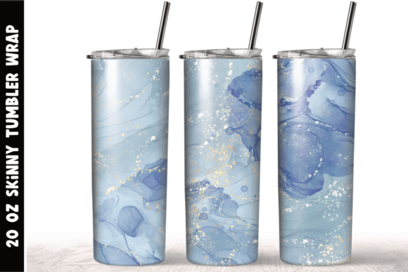Evaluating a Blue Marble Glitter Print Template for Client Work
