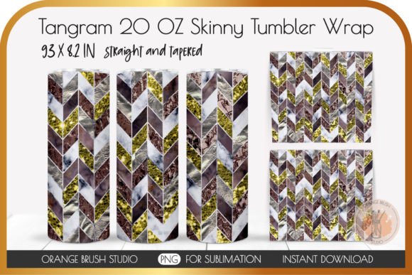Gold Chevron Graphics for Crafts & Designers