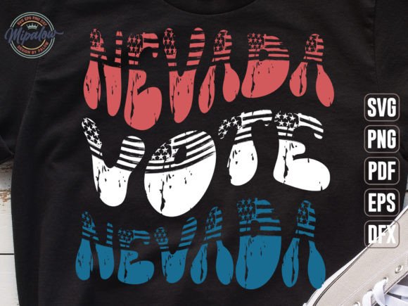 Nevada Vote SVG: Vintage Graphics for Crafts