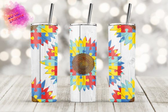 Sunflower White Wood Graphics for Print Templates