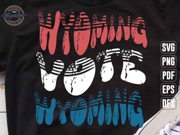 Wyoming Vote: A Vintage SVG for Embroidered Americana